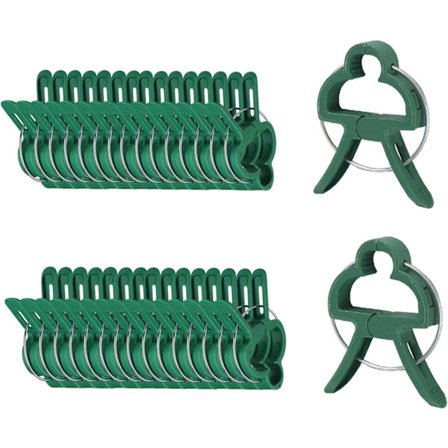 Kasvinkannattimet / Klipsit 25/50 kpl, Kasvinkannattimet kasvituelle, tomaateille ja köynnöskasveille