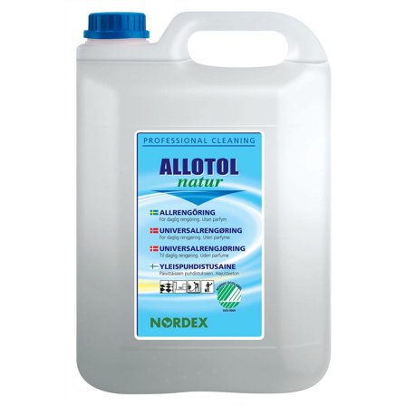 NORDEX Allrengöring Allotol natur 5L - Lyreco - Städ och hygien - Rengöringsmedel - Allrent
