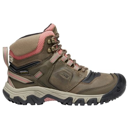 Keen Women's Ridge Flex Mid Waterproof Women hiking boots Brown 37,5
