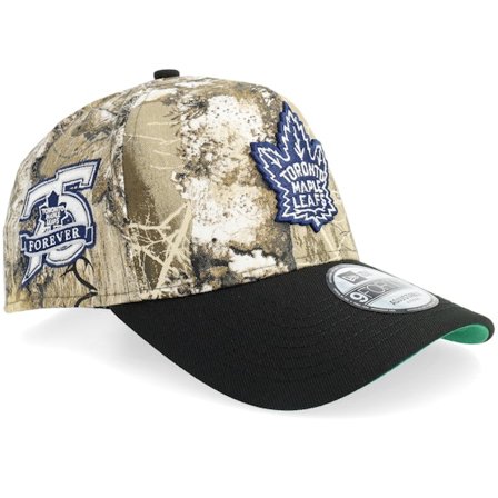 New Era - Negro adjustable Gorra - Hatstore Exclusive x Toronto Maple Leafs 9FORTY 75 Anniversary Realtree/Black A-frame Adjustable @ Hatstore
