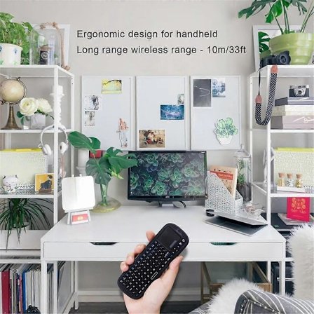 Mini Bluetooth+2.4GHz Trådlöst Tangentbord med Touchpad MusCombo