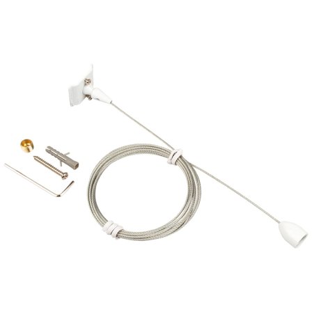 Scan Products Mita Vaiersett hvit, Stikkontakter & kabler