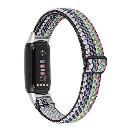 Guoguo Armband för Fitbit Inspire 2/luxe Justerbart Nylonarmband