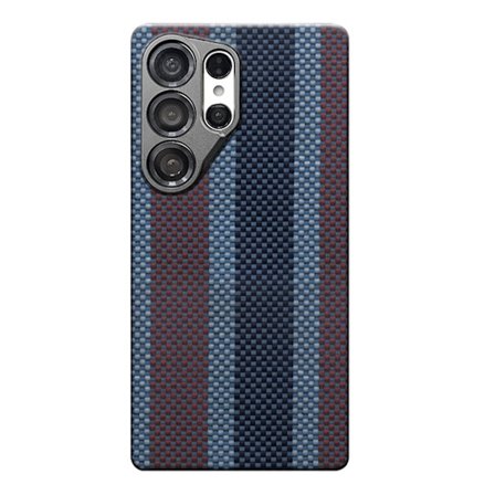 Mobilskal till Galaxy S25 Ultra MagSafe Kevlar - TriColor Rain