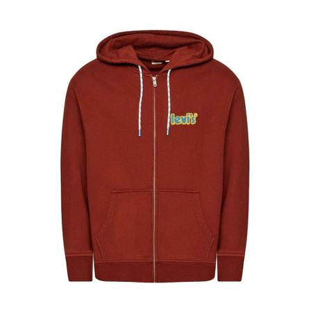 Levi's Sweatshirt Rød, Herre Hættetrøjer