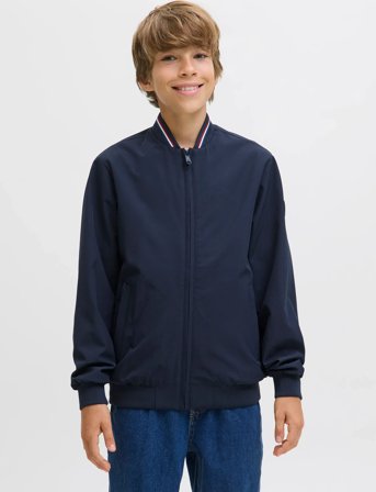 Jack & Jones Jjbrook Bomber Jnr - Navy - 164