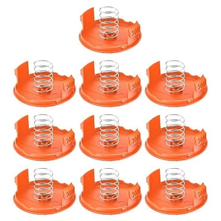 För Black & Decker GH400/GH500/GH600 10 Puolakapselia 10 Jousella Ruohotrimmerin Vaihto, RC-100-P