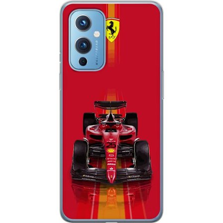 Yhteensopiva Puhelinkuori OnePlus OnePlus 9 Ferrari Formula 1 -auto ikonisessa punaisessa muotoilussa urheilullisella tarkkuudella