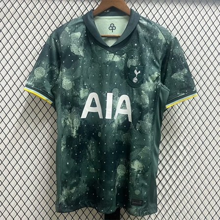 Sesong 2425 Tottenham Hotspur Kortarmet Fotballtrøye Hurtigtørkende Pustende Sportsklær