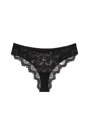 Understatement Lace Cheeky Trosor Dam Svart S