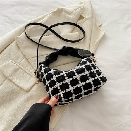 Rutig väska Axelväska A A