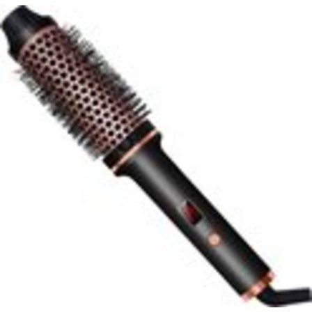 Den 38 mm varmebørste har en justerbar temperatur på 120-210 °C og kan bruges som børste, varmebørste og krøllejern.