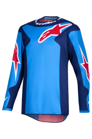 Alpinestars Fluid Grid MX Jersey Blue/Red M