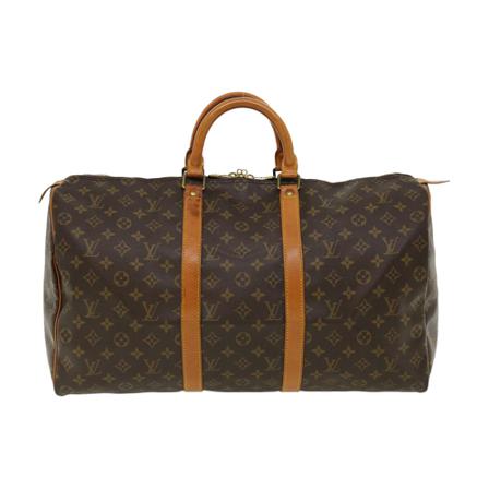 Louis Vuitton Vintage, Weekend Bags Bruin, unisex, Maat:ONE Size