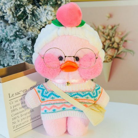 Mordely 30CM Pink LaLafanfan Kawaii Cafe Mimi
