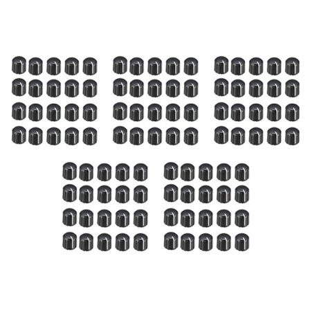 100 kpl 15X13.5mm Muovipotentiometrin Pyörivät Nuppi Kitaraäänenvoimakkuuden Ohjaimelle Akselille D 6 Halkaisijalla.