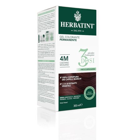 Herbatint Tintura Per Capelli Gel Permanente 4M Castano Mogano 3