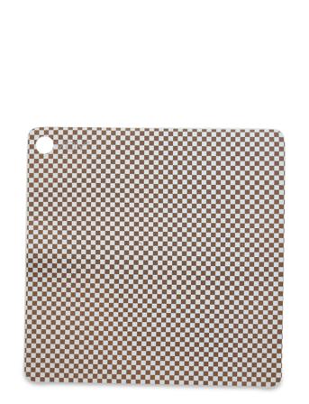 Placemat Checker - Pack Of 2 Home Textiles Kitchen Textiles Placemats Monivärinen/Kuvioitu OYOY Living Design