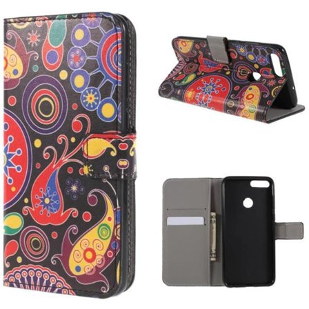 Plånboksfodral Huawei P Smart (2018) - Jellyfish