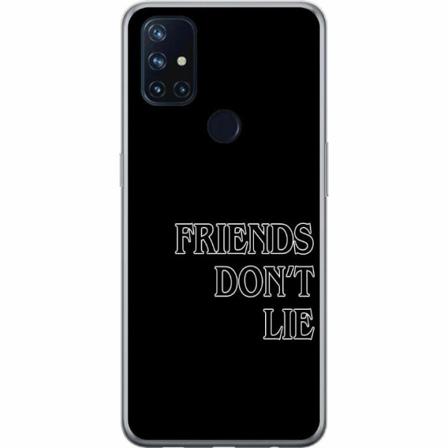 Oneplus Nord N10 5g Mjukt Skal - Stranger Things