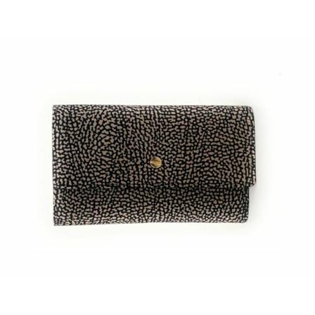 Borbonese Accessories Sort, Dame Punge og Kortholder, Størrelse: ONE Size