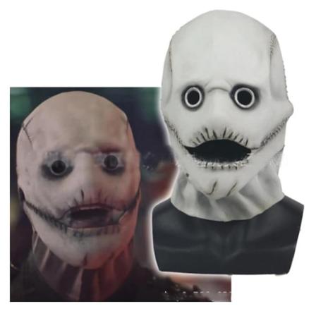 Slipknot Corey Taylor Mask Dj Cosplay Skräck Latex Lång/kort mask Halloween Carnival Maskerad Festrekvisita Presenter