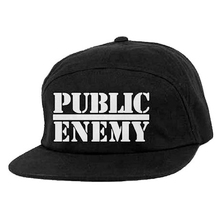 Public Enemy Unisex Vuxen Logo Camper Cap En Storlek Svart