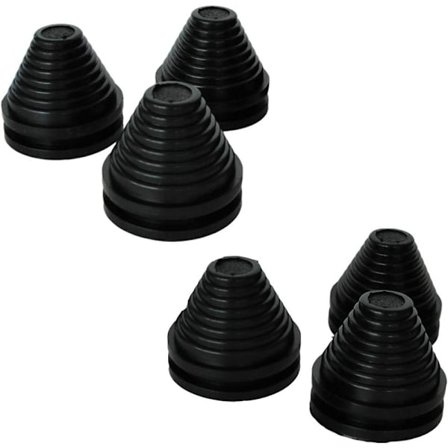 6 STK. Firewall-prop Gummi Grommets Hulprop