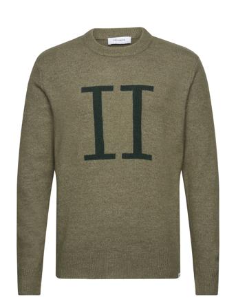 Encore Intarsia Recycled Knit Khaki Les Deux