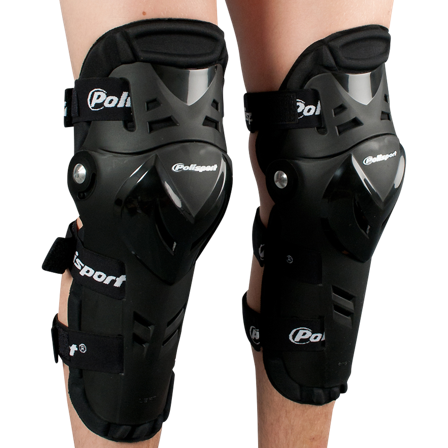 Polisport Devil Knee Guards Black Onesize