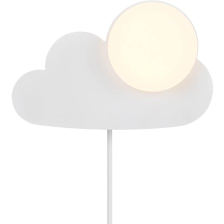 Nordlux - Vegglampe Skyku Cloud Hvit