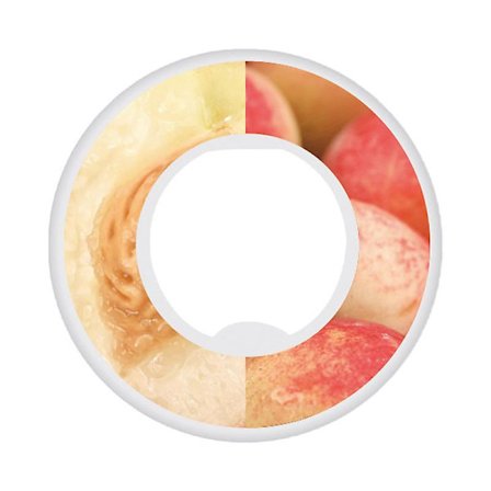 Dricksvatten Artefakt Fruktsmak Ring Olika dofter 0 Socker 0 Kalorier Kopp Crunchy Doft Ring Doft