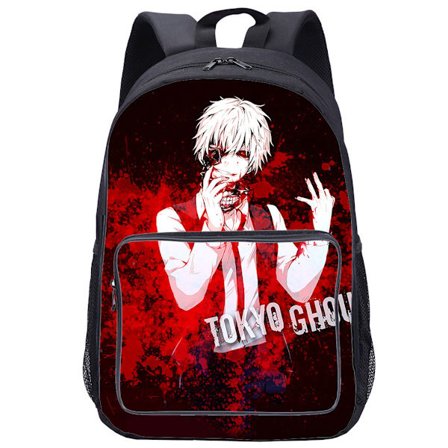 Tokyo Ghoul Anime skolryggsäck Casual Daypack Ryggsäck Cool bokväska - stock
