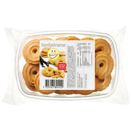 EASIS Vaniljekranse 160 g, Helse & Madvarer, Brød, Kiks & Kager, Kager