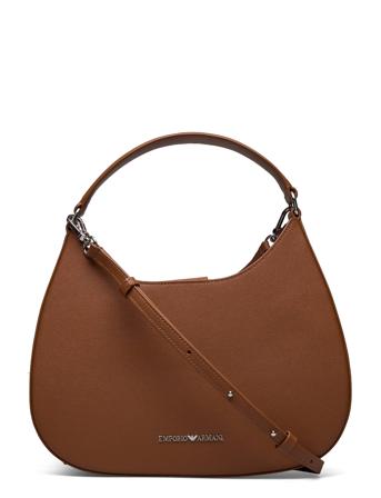 Shoulder Bag Skulderveske Veske Brun Emporio Armani*Betinget Tilbud