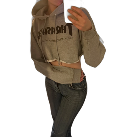 Grå ascool magtröja