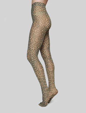 Swedish Stockings Sofia Leo Tights - Brown - S