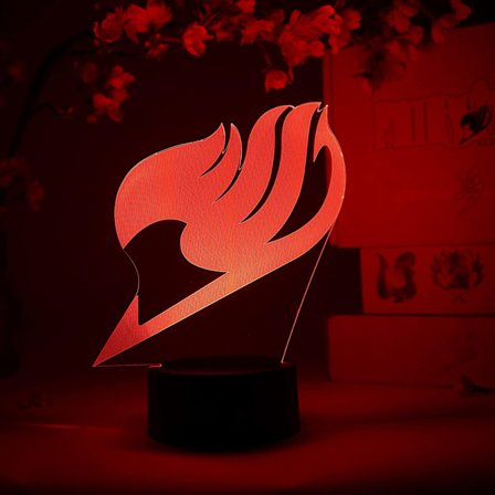 Fairy Tail Guild Mark Otaku Lampe – Fairy Tail – Anime Lampe F