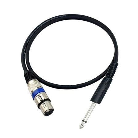 6.5mm till XLR Ljudkabel - Mikrofon, Mixer och Högtalaranslutning