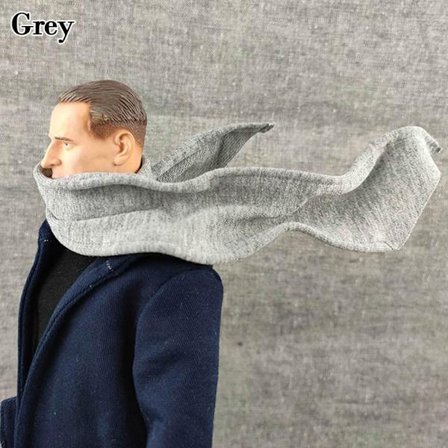 Miesten sotilashuivi kaulahuivi GREY