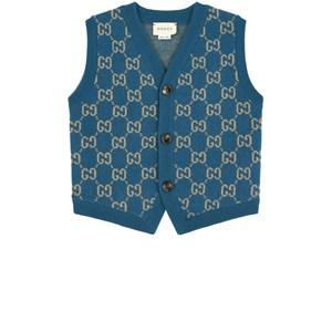 Kids - Gucci Blue Knitted Vest 4 years - Coats and jackets - 4 years - Blue - Junge