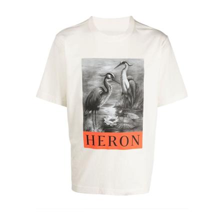 Heron Preston, T-Shirts Biały, Mężczyzna, Rozmiar: M