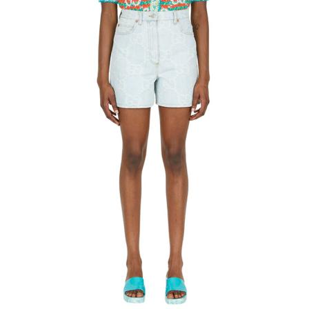 Gucci Korte Broek , Blauw , Dames , Maat: W29