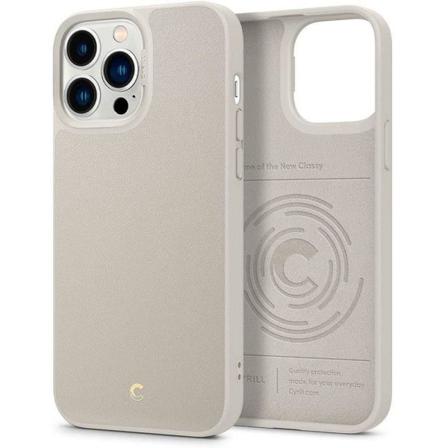 Spigen Cyrill Iphone 13 Pro Skal Läderbelagt Cream