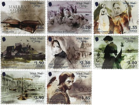 Jersey - Hekseforfølgelser - Postfrisk sæt v8