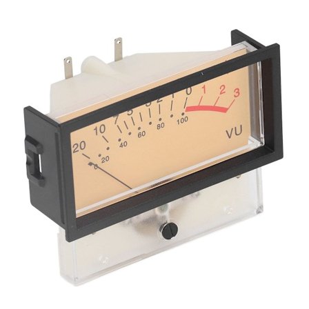 VU-meter hovedrørsforstærker 40 mA høj intern modstand KLB