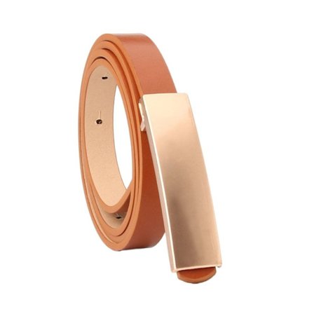 Kvinder Kvinder Dame Bælter Tyndt Bælte BRUN