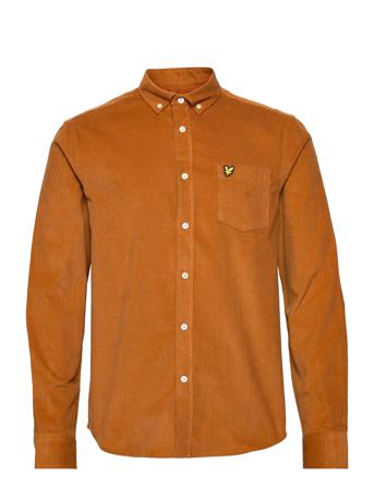 Needle Cord Shirt Orange Lyle & Scott