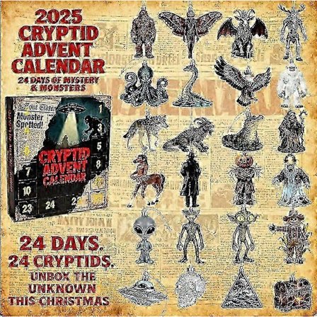 2025 Julekalendere Dekoration Akryl Fuld stil