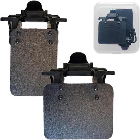 2 stk. internationale standard skydebriller klapper, sportsskydning høj fokus brilleklapper, forbedret skydepræcision, mål assisteret